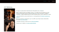 Desktop Screenshot of aknicholas.com