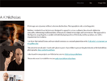 Tablet Screenshot of aknicholas.com